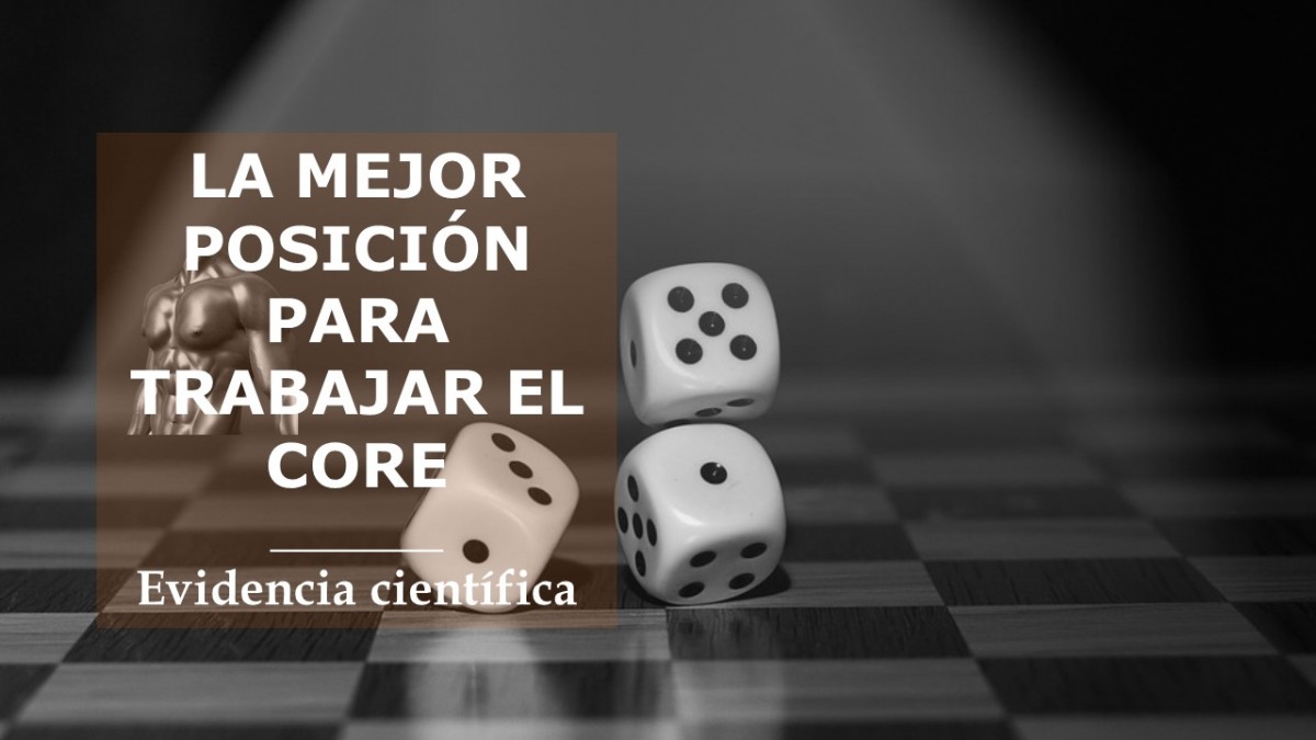 La mejor posición para trabajar tu core
