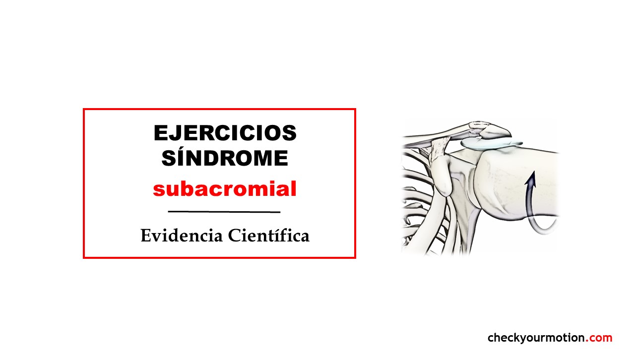 Ejercicios de rehabilitación del hombro doloroso