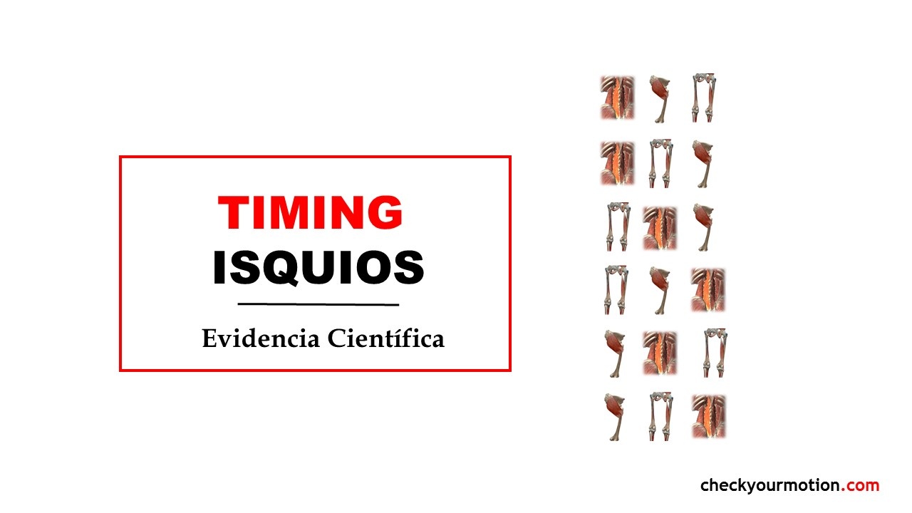 Lesión de isquios en fútbol: TIMING