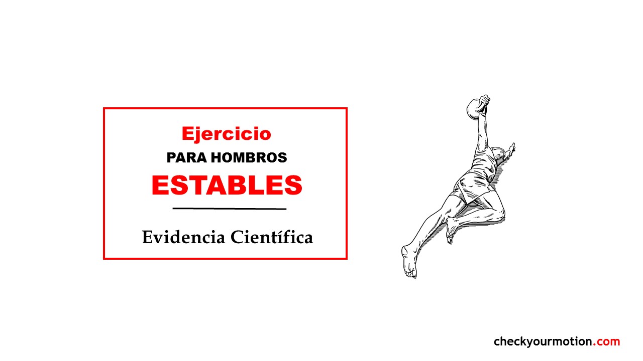 Ejercicio para hombros estables