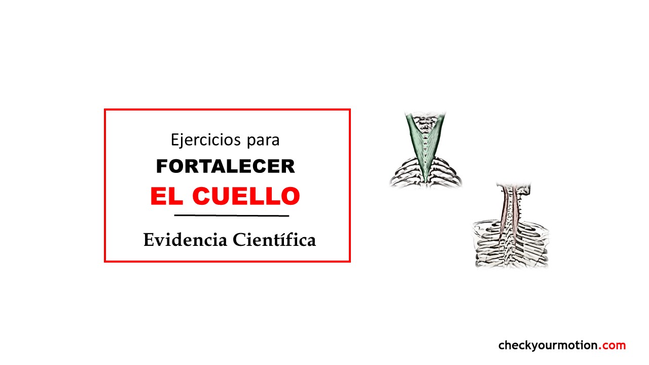 Ejercicios para fortalecer el cuello: cervicales