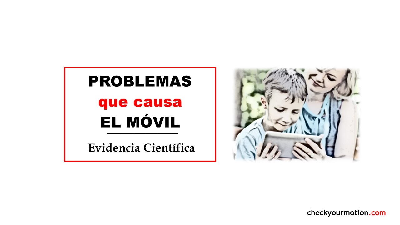 Problemas que causa el celular: niños