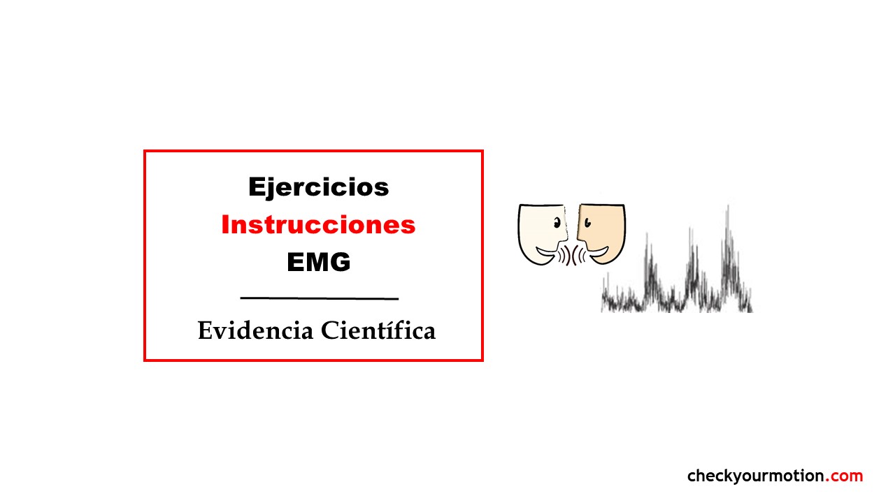 Ejercicios instrucciones EMG