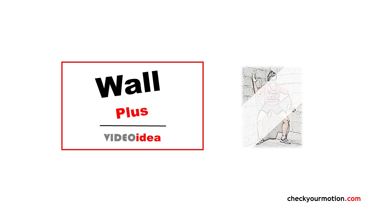 Rotadores de hombro y Cadera: Wall plus