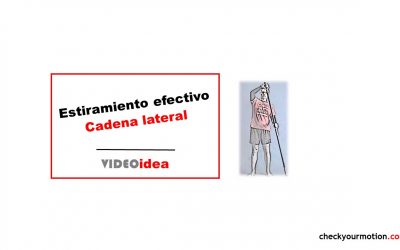 Estiramiento efectivo cadena lateral