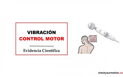 Vibración cervical y control motor