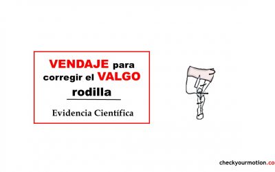 Vendaje funcional para corregir el valgo