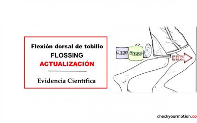 Flexión dorsal tobillo y flossing: actualización
