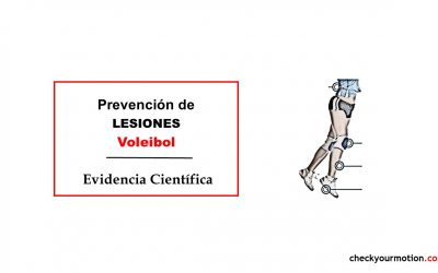 Prevención de lesiones en Voleibol