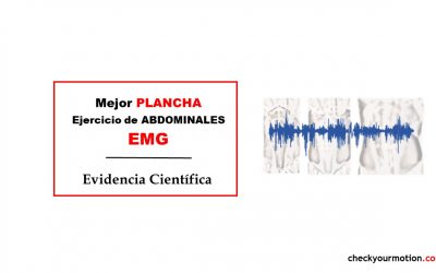 La mejor plancha: ejercicio abdominales EMG