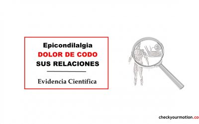 Epicondilalgia, dolor de codo y sus relaciones