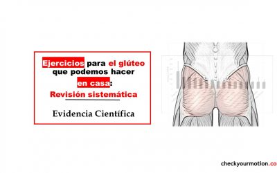 Ejercicios para el glúteo que podemos hacer en casa: revisión sistemática