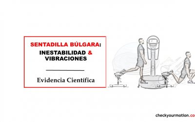 Sentadilla búlgara con vibraciones e inestabilidad