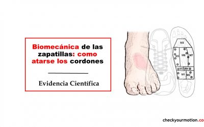 Biomecánica de las zapatillas: como atarse los cordones