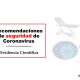 Recomendaciones científicas de seguridad contra Coronavirus
