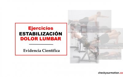 Ejercicios de estabilización para el dolor lumbar