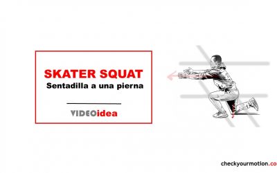 Sentadilla a una pierna o skater squat