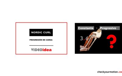 📈Progresión de carga Nordic Curl, series y repeticiones