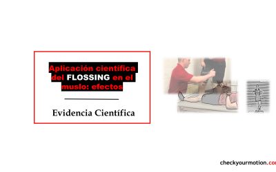 Aplicación científica del FLOSSING en los isquios: efectos