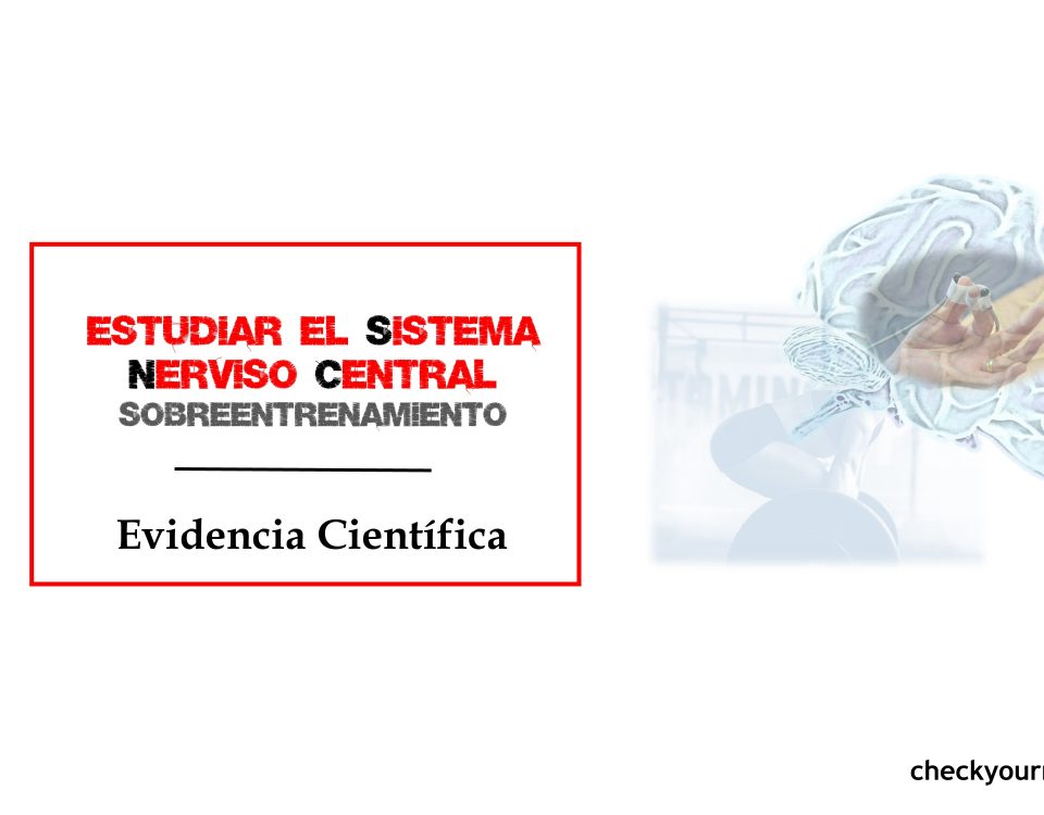 Test para estudiar el Sistema Nervioso Central (SNC)